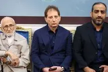 تصاویر؛ حضور چهره‌های سیاسی و اقتصادی در مراسم ترحیم پدر علی انصاری