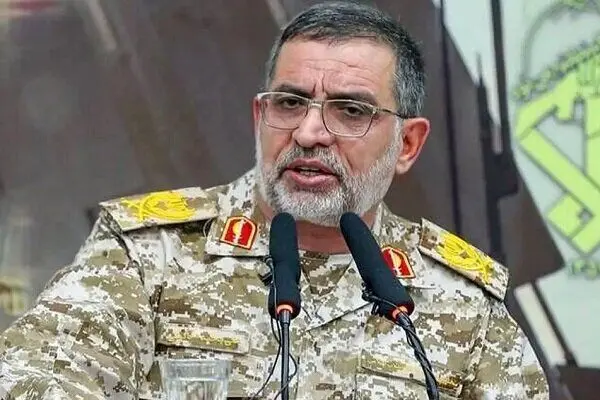 بدرقه پیکر سخنگوی سپاه در کاشان