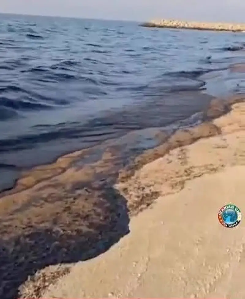 نشت نفت در خلیج فارس