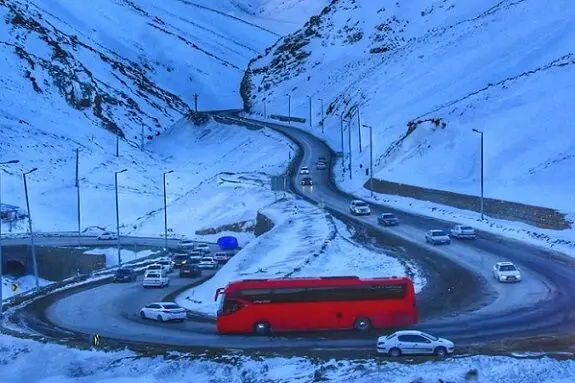آخرین وضعیت جاده چالوس و آزادراه تهران ـ شمال  