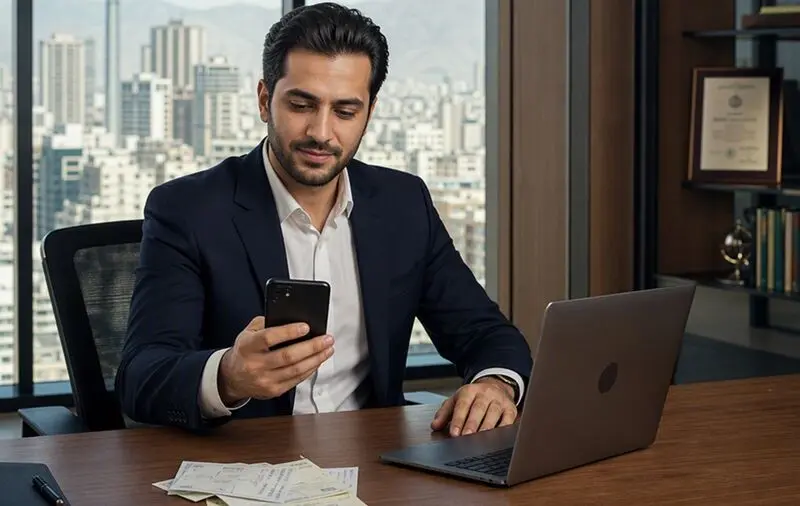 شعبه بانک چک دسته چک چک الکترونیک