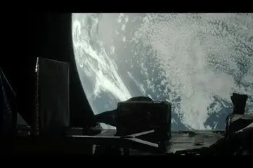 یک قاب جادویی: زمین و ماه در کنار هم