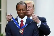 ترامپ پیگیر شرایط تایگر وودز؛ ماجرا چیست؟

