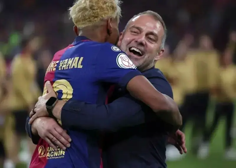 درخشش بارسلونا در سال ۲۰۲۵ با اتحاد یامال و فلیک!