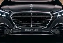 روشن کردن ۶ زمین فوتبال با چراغ جدید مرسدس بنز