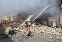 جزئیات حریق سوله مواد پلاستیکی در جاده خاوران