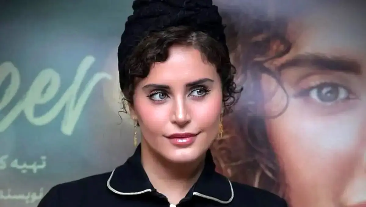 تصاویری جدید از پشت صحنه گریم الناز شاکردوست در کج پیله