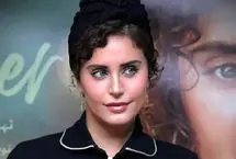 تصاویری جدید از پشت صحنه گریم الناز شاکردوست در کج پیله