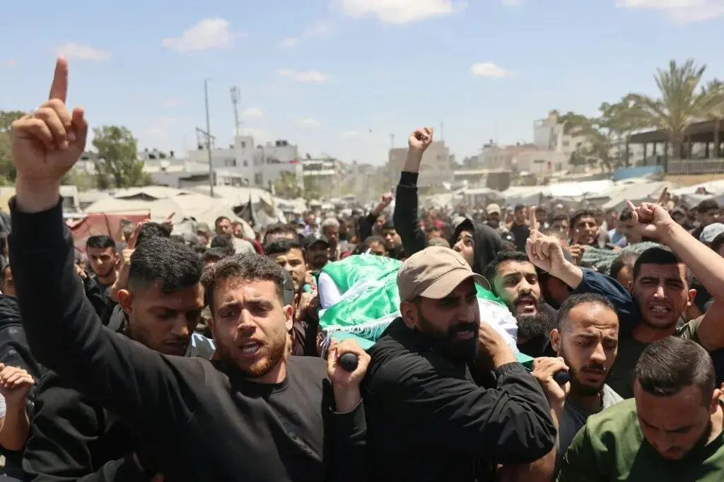 محل ترور فرمانده عزالدین قسام