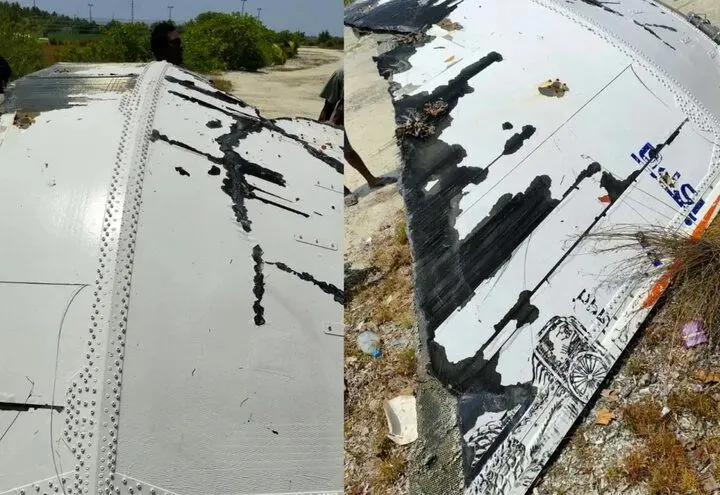 بقایای موشک هندی در جزیره‌ای متروکه پیدا شد