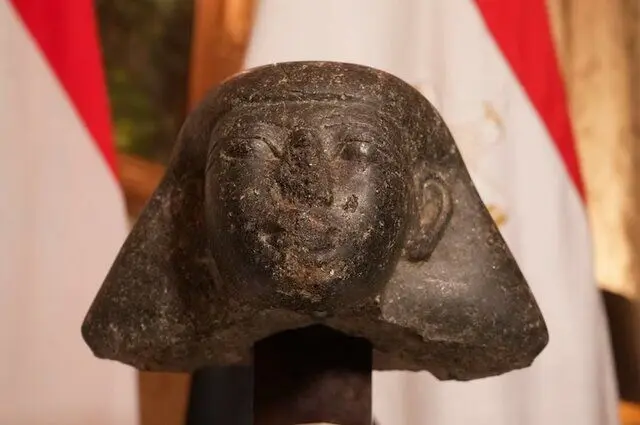 مجسمه دزدیده شده مصر پیدا شد
