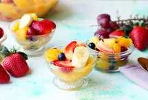 این دسر میوه ای سه سوته را برای شب چله درست کنید! 

