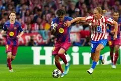 حذف تلخ بارسلونا مقابل اتلتیکو مادرید در لیگ قهرمانان اروپا