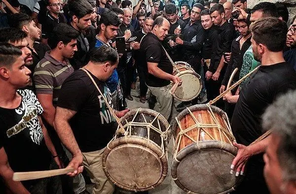 آیین سنج و دمام زنی در بوشهر
