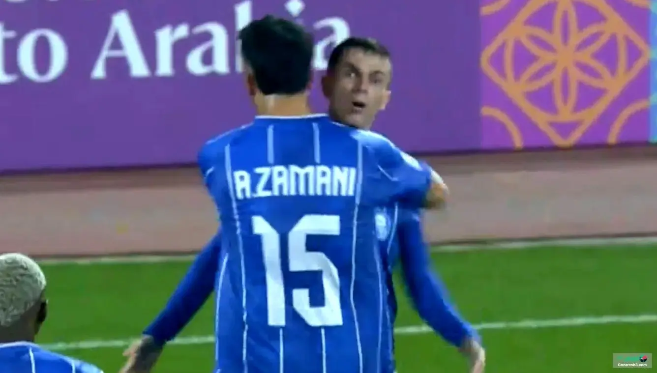 ببینید؛ گل تماشایی یاسر آسانی به المحرق دقیقه ۸۷ 