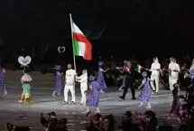 ببینید؛ رژه کاروان ایران در مراسم افتتاحیه ناگویا
