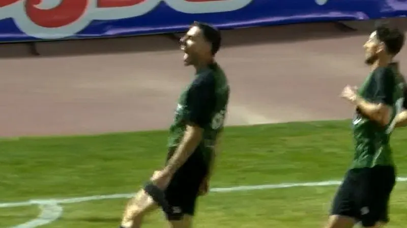 ببینید؛ گل اول خیبر به پرسپولیس توسط عرفان معصومی دقیقه ۲۸