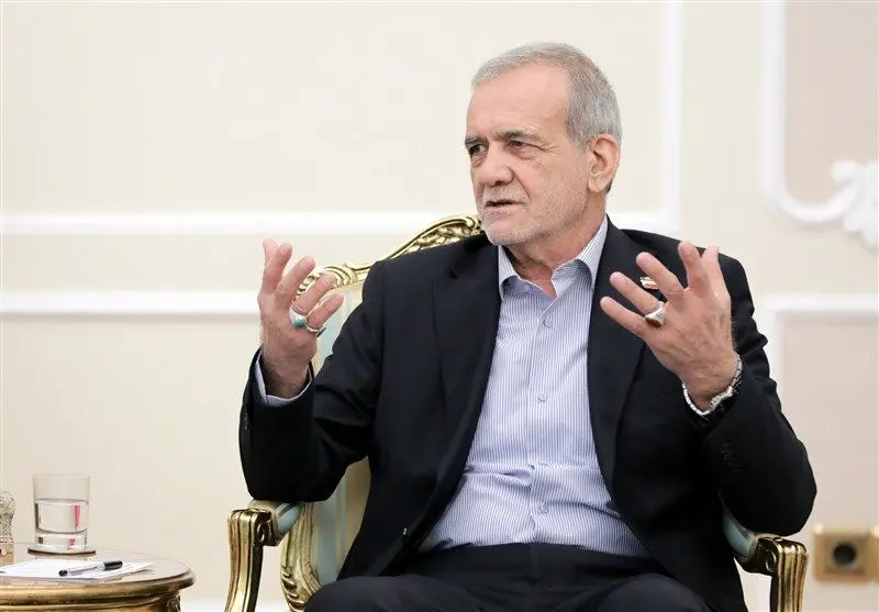 پزشکیان: آینده خطرناکی در پیش است/ دیوانه نیستیم که محیط‌زیست را به هم بزنیم