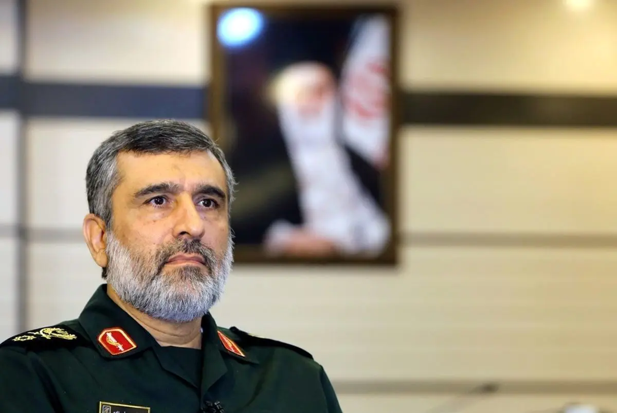 مراسم خاکسپاری سردار حاجی‌زاده در قطعه مدافعان حرم  