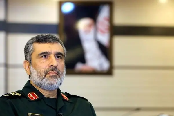 مراسم خاکسپاری سردار حاجی‌زاده در قطعه مدافعان حرم  