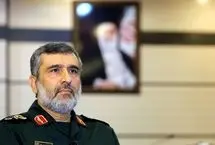 مراسم خاکسپاری سردار حاجی‌زاده در قطعه مدافعان حرم  