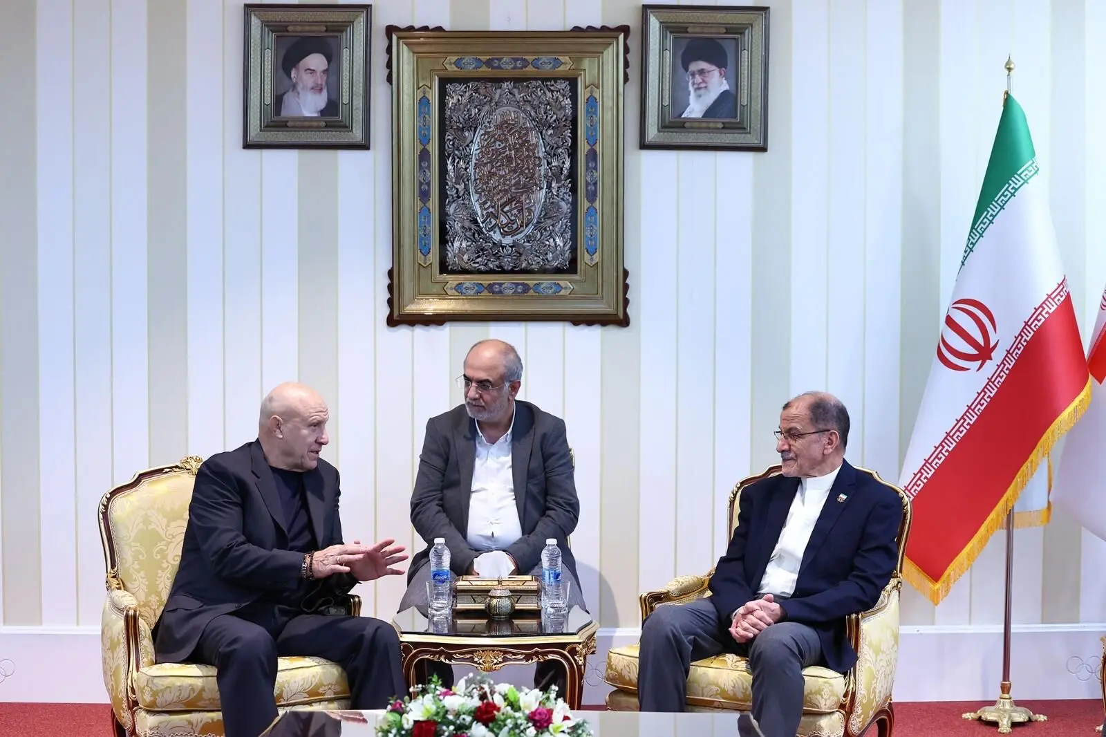 دیدار نایب ریس اتحادیه جهانی کشتی با رییس کمیته ملی المپیک

