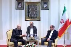 دیدار نایب ریس اتحادیه جهانی کشتی با رییس کمیته ملی المپیک

