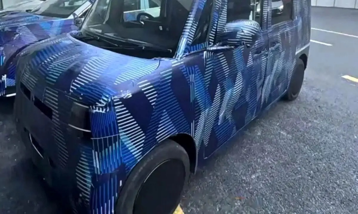 اولین تصاویر واقعی خودروی برقی اقتصادی K-Car بی وای دی