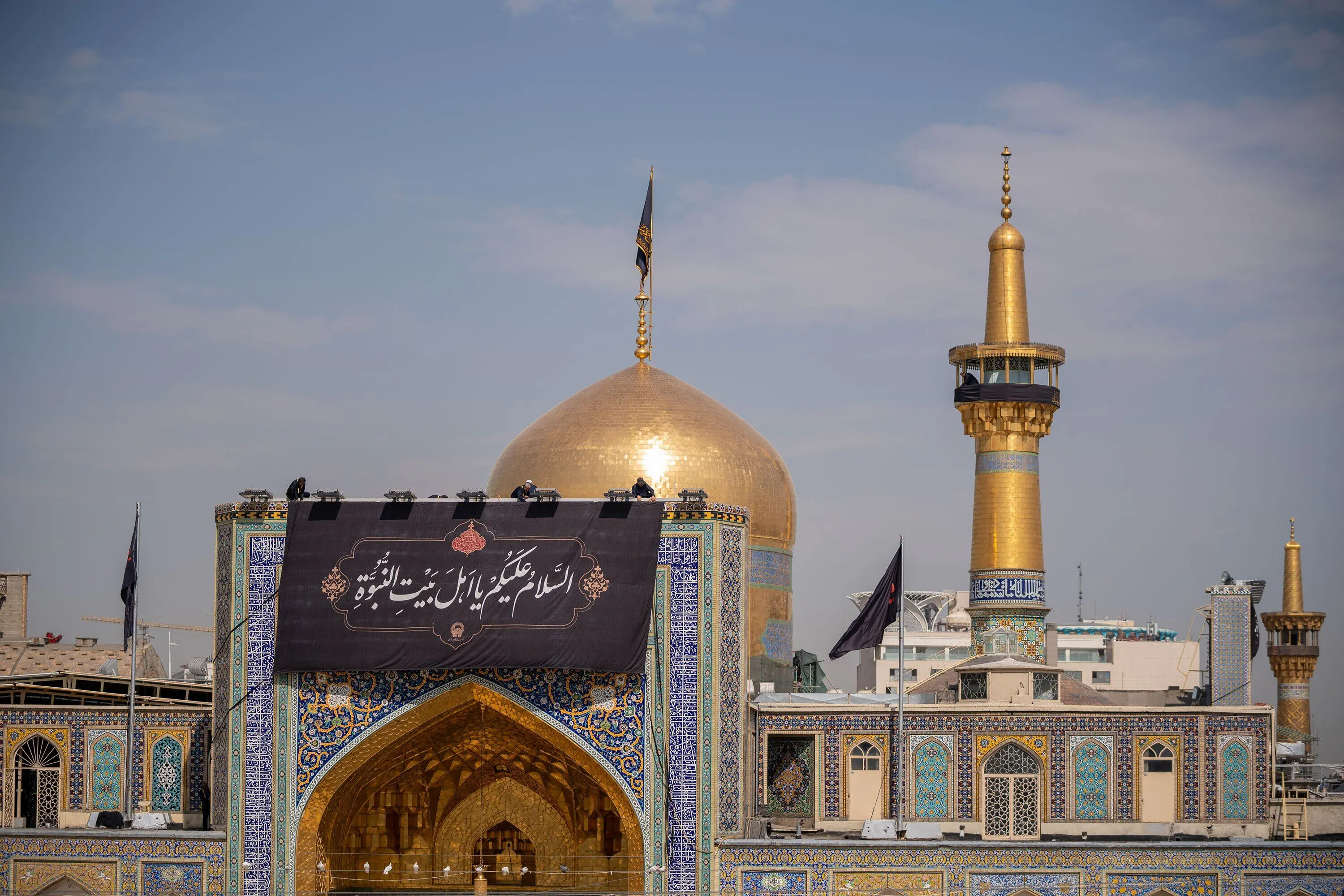 نمایان شدن «شن زرد» پس از خاکبرداری در نزدیکی حرم امام حسین(ع)
