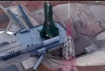 آسیب دیدن سکوی پرتاب بایکونور پس از پرتاب فضاپیمای سایوز