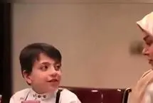 «علی ثروتیان» (سریال آنام) و برادر دوقلویش در 16 سالگی در کنار «پرواز همای»