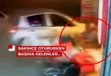 فرار معجزه‌آسای مردی از مسیر خودروی خارج از کنترل