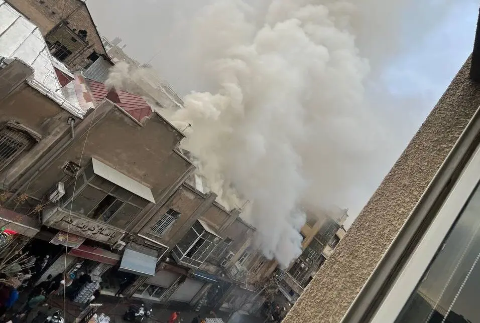 دود مشاهده شده در شمال تهران ناشی از چه بود؟
