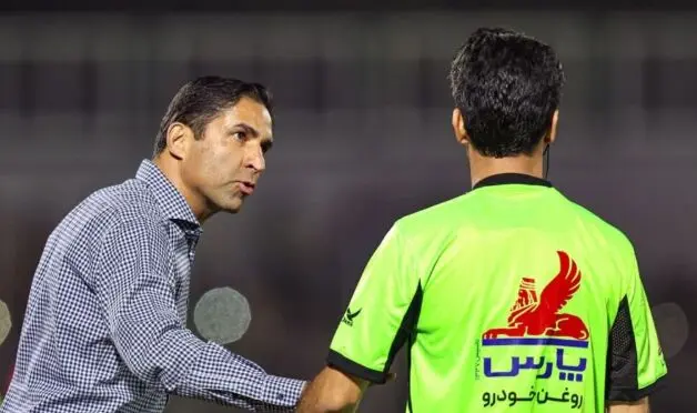 هاشمیان بعد از باخت پرسپولیس مقابل خیبر: این عادلانه نیست!
