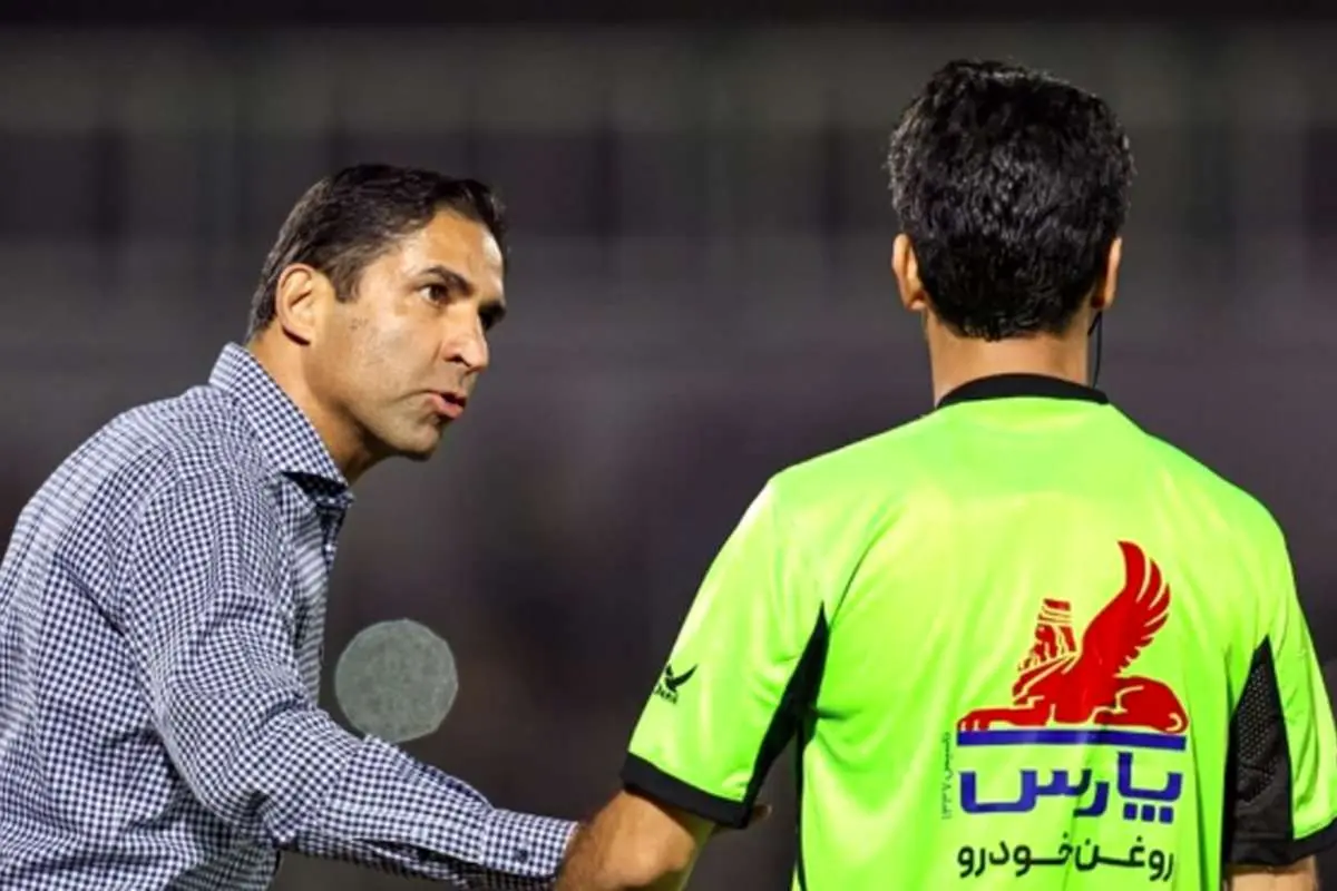 هاشمیان بعد از باخت پرسپولیس مقابل خیبر: این عادلانه نیست!