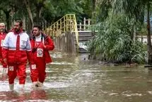 سیلاب و کولاک ۱۳ استان را درگیر کرد
