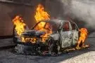 حادثه قبل از تمرین؛ خودرو گلر داماش آتش گرفت!