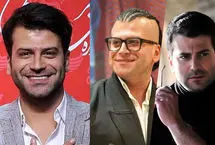 گریم سنگین چهره خوک به روی صورت روزبه حصاری