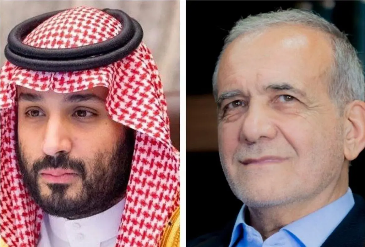 گفت‌وگوی تلفنی پزشکیان با محمد بن سلمان 