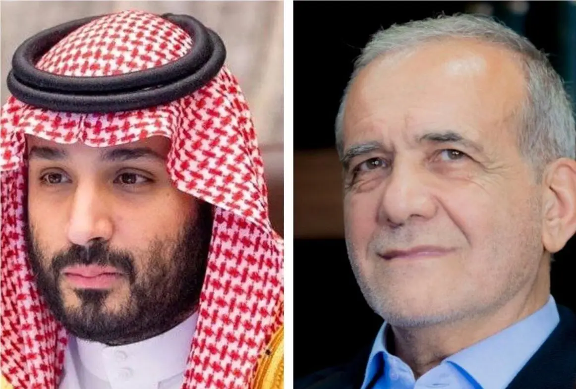 گفت‌وگوی تلفنی پزشکیان با محمد بن سلمان 
