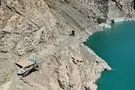  وضعیت نگران کننده سد کرج و کاهش شدید آب
