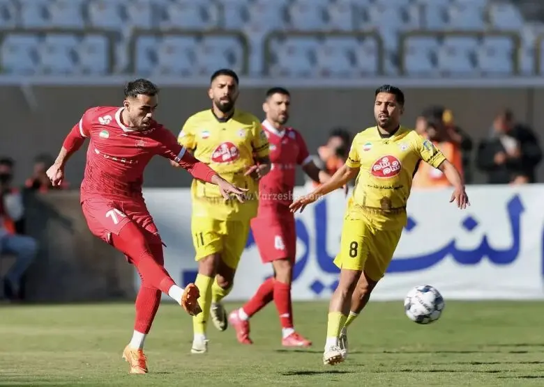 برد ۲-۱ فجرسپاسی مقابل پرسپولیس؛ اولین باخت اوسمار و حسرت صدرنشینی