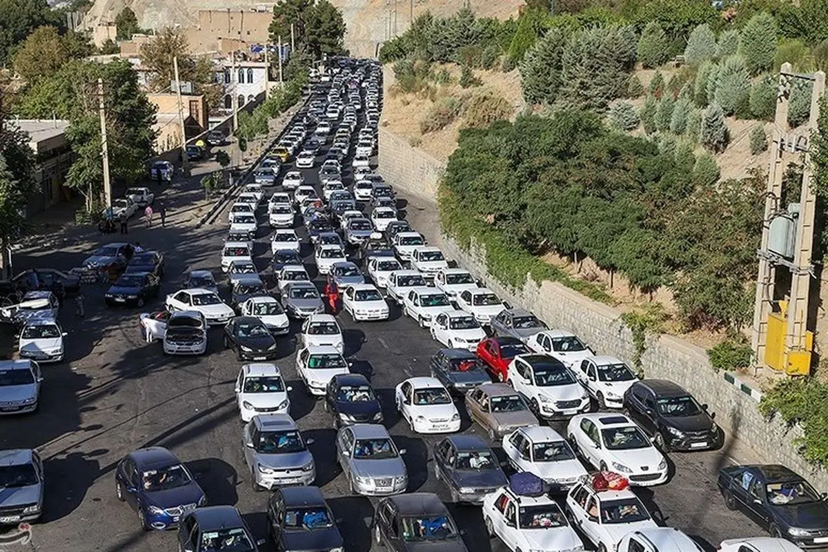 قابل توجه مسافران؛ ترافیک سنگین در این جاده‌ها