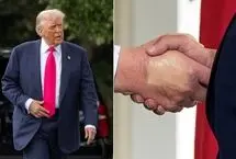 کاخ سفید چسب زخم روی دست ترامپ را به دست‌دادن‌های زیاد نسبت داد