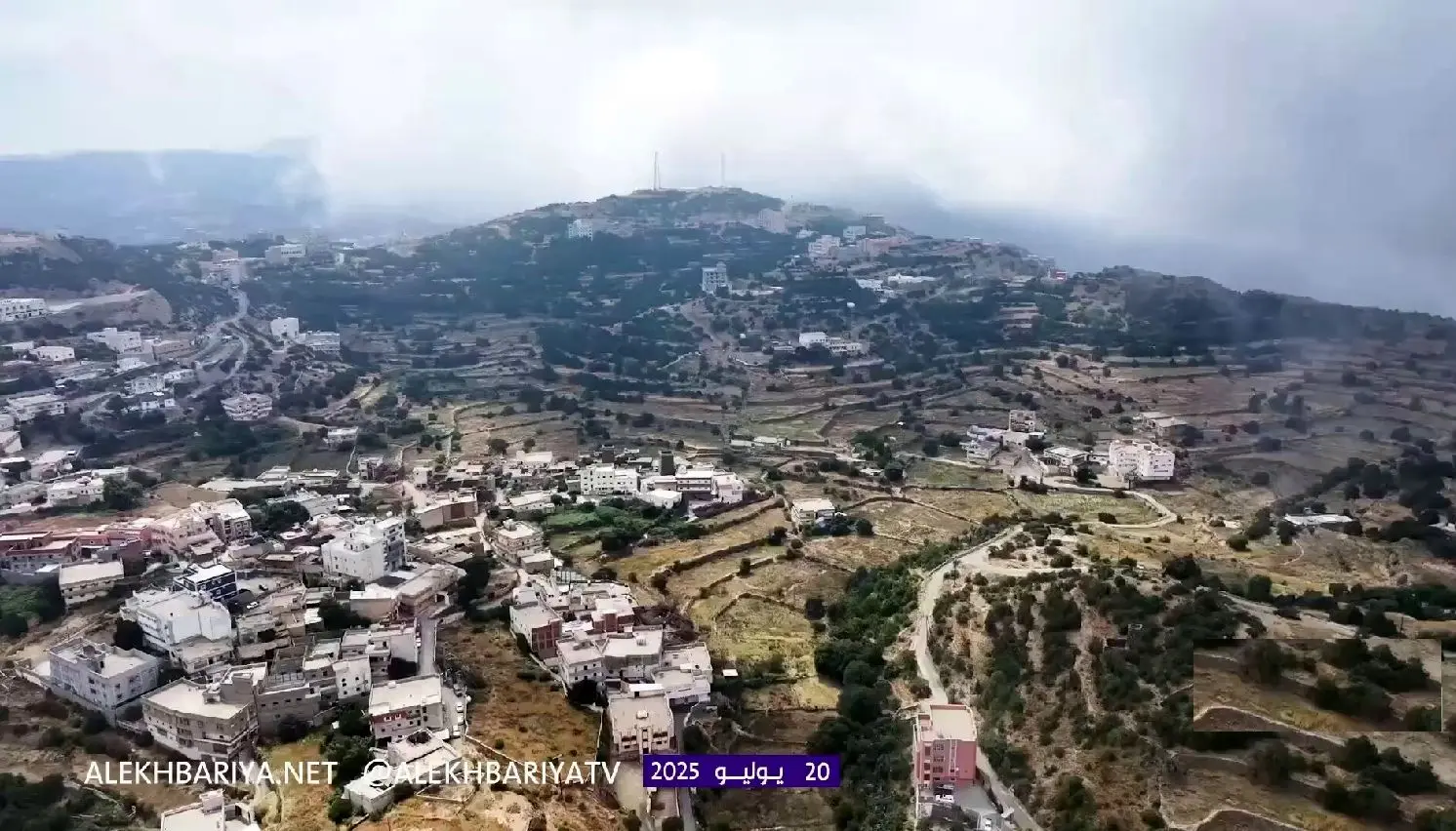 ببینید؛ طبیعت چشم‌نواز یک روستا در عربستان