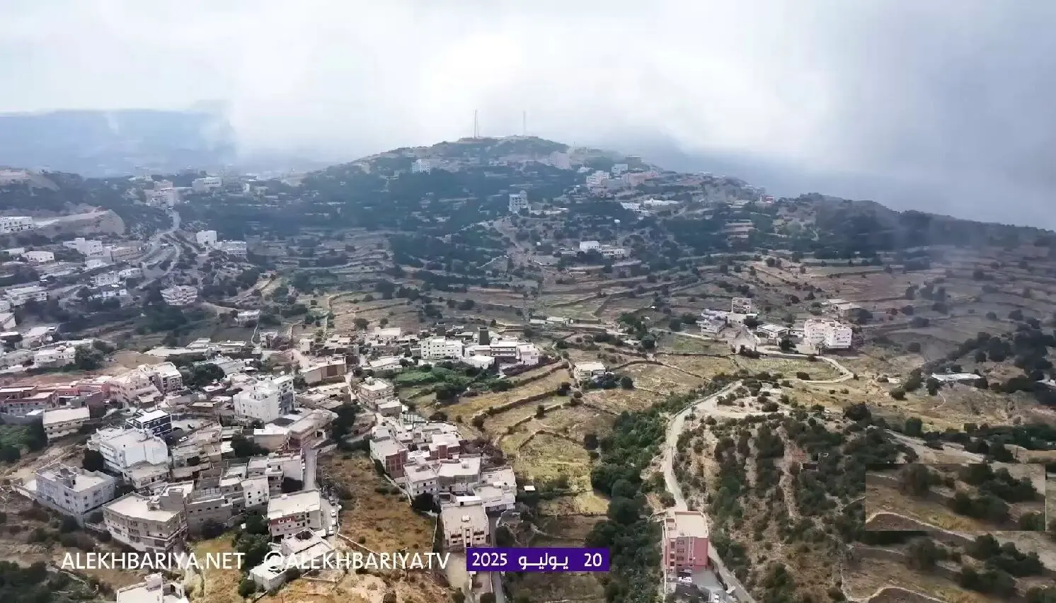 ببینید؛ طبیعت چشم‌نواز یک روستا در عربستان