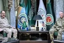 دیدار فرمانده نیروی هوایی عربستان و معاون فرمانده سنتکام