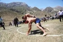 تصاویر؛ مسابقات کشتی سنتی لوچو