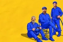سروش صحت و رضا عطاران با تاکسی می‌آیند