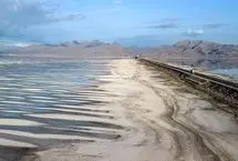 مقایسه تصویری دریاچه ارومیه نسبت به سال گذشته
